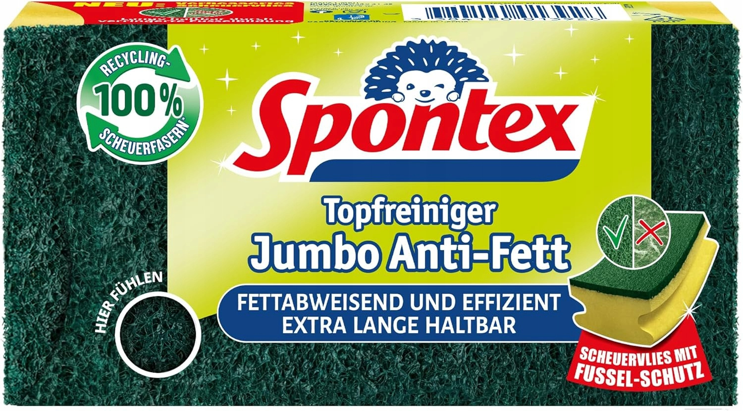 Spontex Jumbo Anti-Fett Gąbka