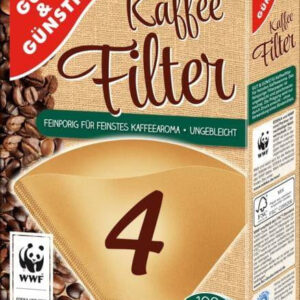 G&G Filtry do Kawy Rozmiar 4 100 szt.