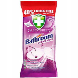 Green Shield Bathroom Chusteczki Nawilżone do Łazienki 70 szt.