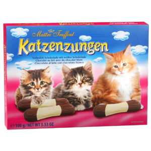 MaitreTruffout Kocie Języczki Mleczno-Białe 100 g