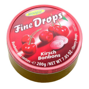 Woogie Landrynki w Puszce Wiśniowe 200 g