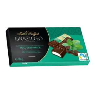MaitreTruffout Grazioso Czekoladki z Nadzieniem Miętowym 100 g