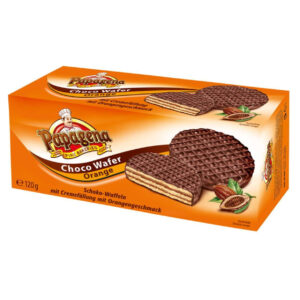 Papagena Wafle Pomarańczowe w Ciemnej Czekoladzie 120 g