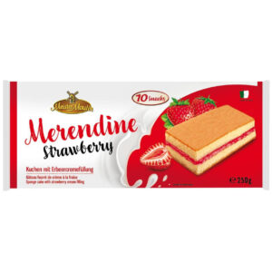 Meister Moulin Kanapki Biszkoptowe z Kremem Truskawkowym 250 g