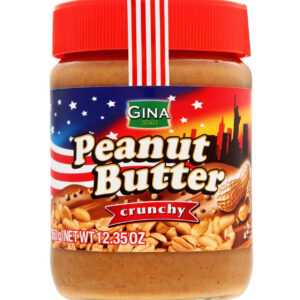 Gina Erdnussbutter Crunchy Masło Orzechowe z Kawałkami Orzechów 350 g