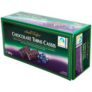 MaitreTruffout Talarki Czekoladowe z Kremem  z Czarnej Porzeczki 200 g