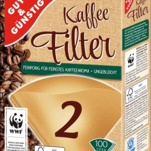 G&G Filtry do Kawy Rozmiar 2  100 szt.