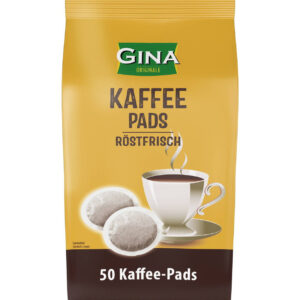 Gina Kaffee Gemahlen Pads 50 szt.