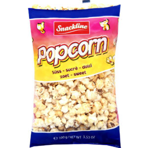 Snackline Popcorn Słodki 100 g