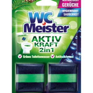 WC Meister Aktiv Kraft 2 in 1 Grunes 2x 50 g