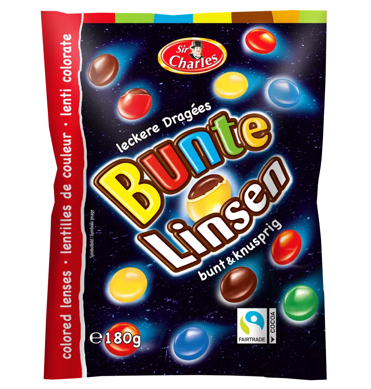 SirCharles Bunte Linsen 180 g