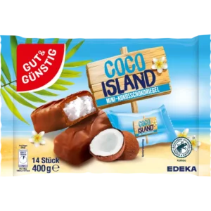 G&G Mini-Kokos-Schokoriegel 400 g