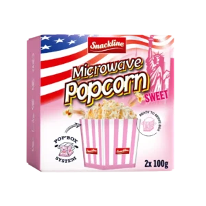 Snackline Popcorn Micro Słodki 200 g