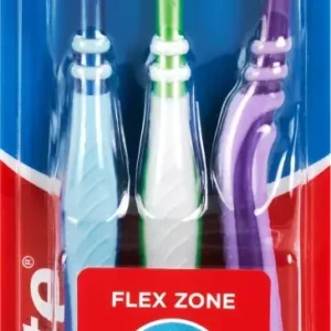Colgate Flex Zone Szczoteczka do Zębów 3 szt. DE