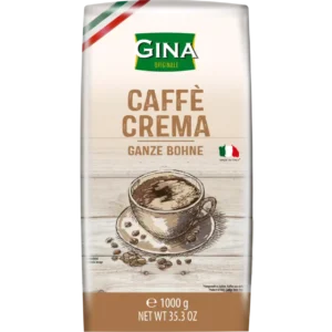 Gina Caffe Crema Kawa Ziarnista 1 kg