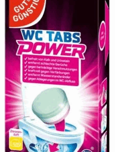 G&G WC Tabs Power Zitronen Tabletki Czyszczące 16 szt.