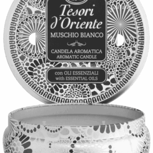 Tesori d'Oriente Muschio Bianco Świeca Zapachowa 200 g