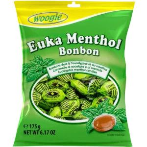 Woogie Cukierki Miętowo Eukaliptusowe 175 g