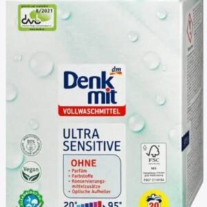 Denkmit Ultra Sensitive Proszek do Prania 20 prań