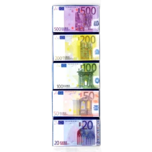 MaitreTruffout Banknoty EURO Czekolada Mleczna 5x15g