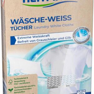 Heitmann Wäsche Weiß Chusteczki Wybielające 20 Szt.