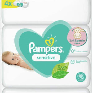 Pampers Sensitive Chusteczki Nawilżone 320 szt.