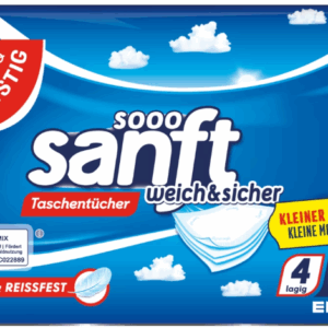 G&G Chusteczki Jednorazowe 6x10 sztuk 4 warstwy