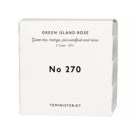 Teministeriet - herbata zielona sypana 270 Green Island Rose opakowanie uzupełniające 100 g