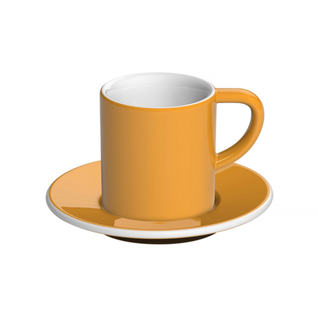 Loveramics Bond - Filiżanka i spodek Espresso 80 ml - Yellow