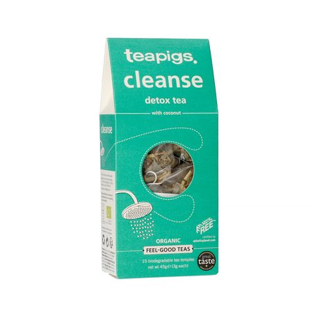 Teapigs - herbata ziołowa Cleanse - Detox Tea 15 saszetek