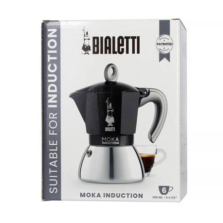 Bialetti New Moka Induction 6tz Czarna - obrazek 4