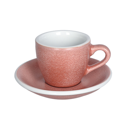 Loveramics Egg - Filiżanka i spodek Espresso 80ml - Cinnabar