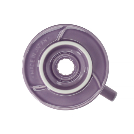 Hario ceramiczny Drip V60-02 Fioletowy |VDC-02-PUH-UEX| - obrazek 4