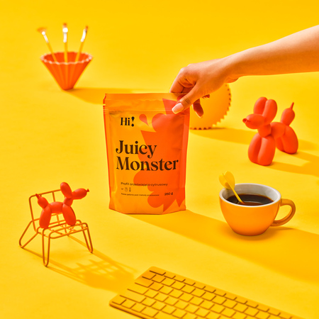 Hi! Coffeedesk - kawa ziarnista Juicy Monster Filter 250 g - obrazek 2