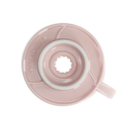 Hario ceramiczny Drip V60-02 Różowy |VDC-02-PPR-UEX| - obrazek 4