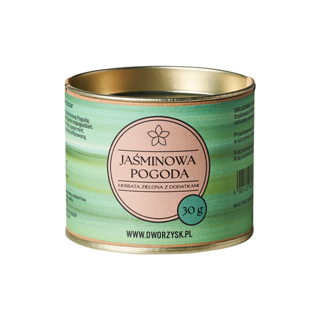 Dworzysk - herbata zielona sypana Jaśminowa Pogoda 30 g