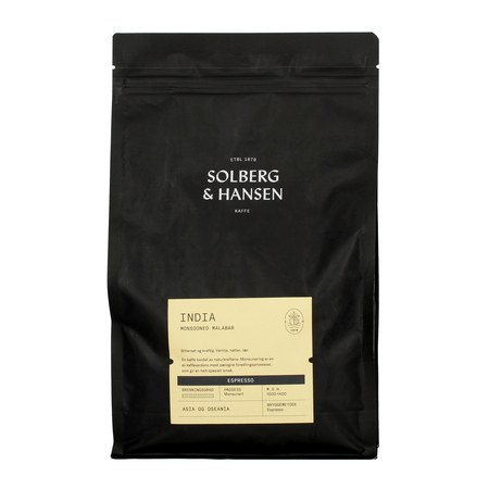 Solberg & Hansen - kawa ziarnista Indie Monsooned Malabar Espresso 750 g