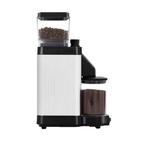 Moccamaster KM5 Burr Electric Coffee Grinder Matt White - Młynek elektryczny - obrazek 2