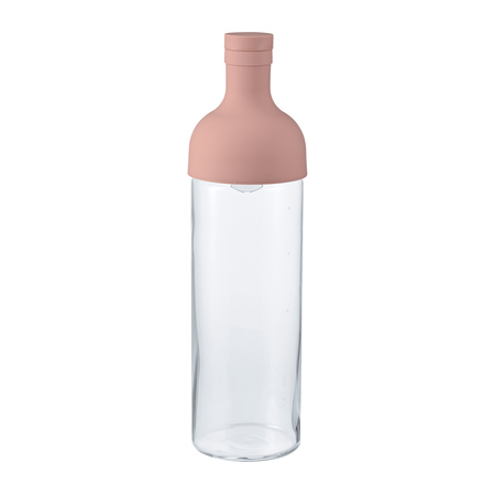 Hario butelka z filtrem Cold Brew Tea 750ml - pudrowy róż