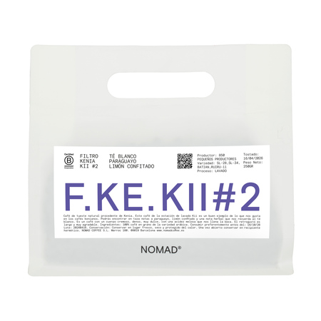 Nomad Coffee - kawa ziarnista Kenia KII#2 Washed Filter 250 g