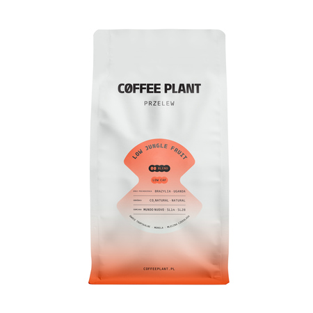 COFFEE PLANT - kawa ziarnista niskokofeinowa LOW Jungle Fruit Filter 800 g
