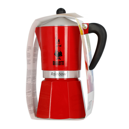 Bialetti Rainbow 6tz Czerwona - obrazek 2