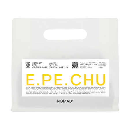 Nomad Coffee - kawa ziarnista Peru Monobamba Churupallana Washed Espresso 250 g