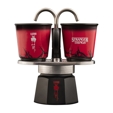 Bialetti - Mini Express Stranger Things 2tz + 2 Filiżanki 90ml - nadruk termochromowy - obrazek 2