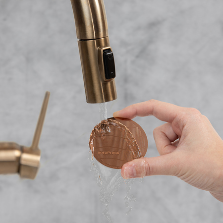 AeroPress - Złoty filtr ze stali nierdzewnej - XL - obrazek 6