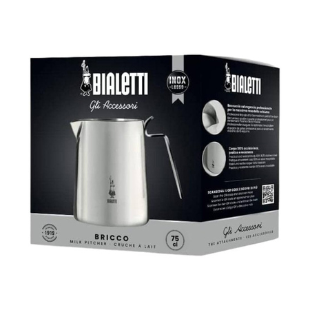 Bialetti - dzbanek do mleka 750 ml - Srebrny - obrazek 2