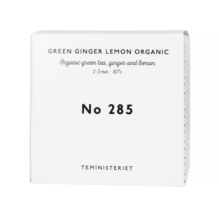 Teministeriet - herbata zielona sypana 285 Green Ginger Lemon EKO 100 g