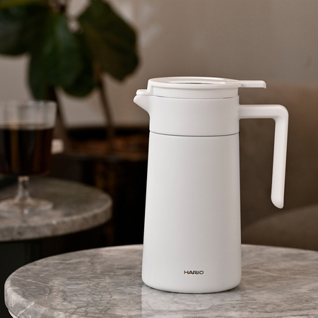 Hario serwer termiczny z ceramiczną powłoką 600ml biały - obrazek 2