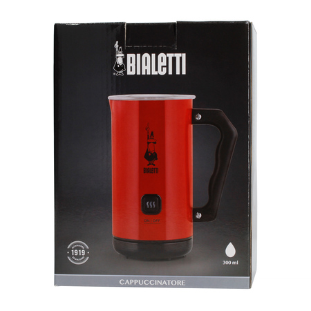 Bialetti Milk Frother MKF02 rosso elektryczny spieniacz do mleka czerwony - obrazek 4