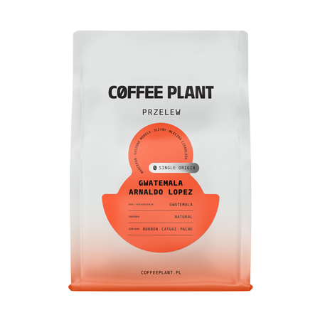 COFFEE PLANT - kawa ziarnista Gwatemala Arnadlo Lopez Natural Filter 250 g